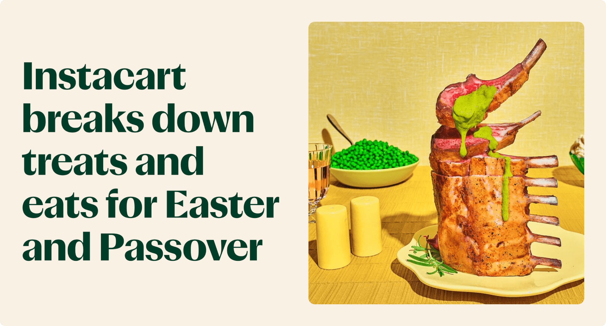 What's on the Table for Easter and Passover?