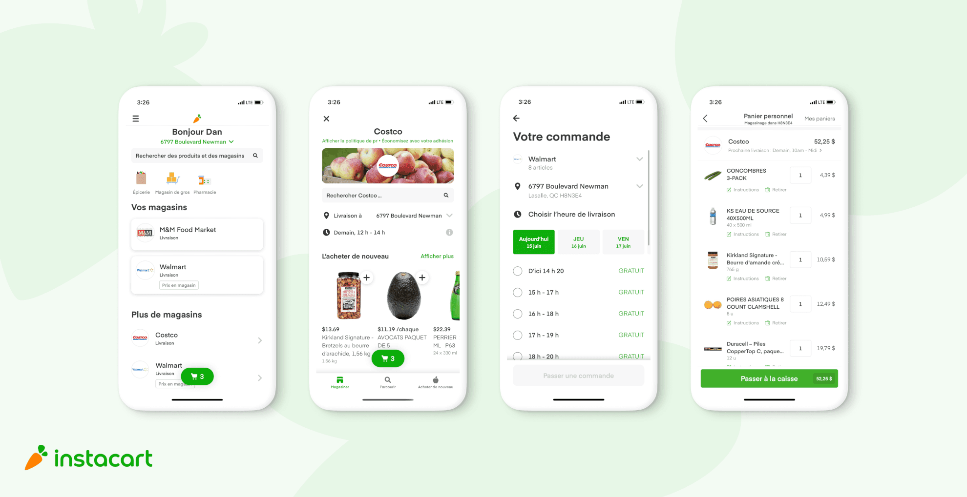 Instacart Quebec Launch